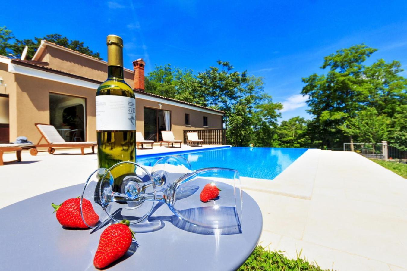 Villa Ferlini In Central Istria With Private 10000 M2 Garden Svetvinčenat Dış mekan fotoğraf